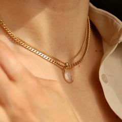 Nangi fine jewelry - necklace in yellow gold