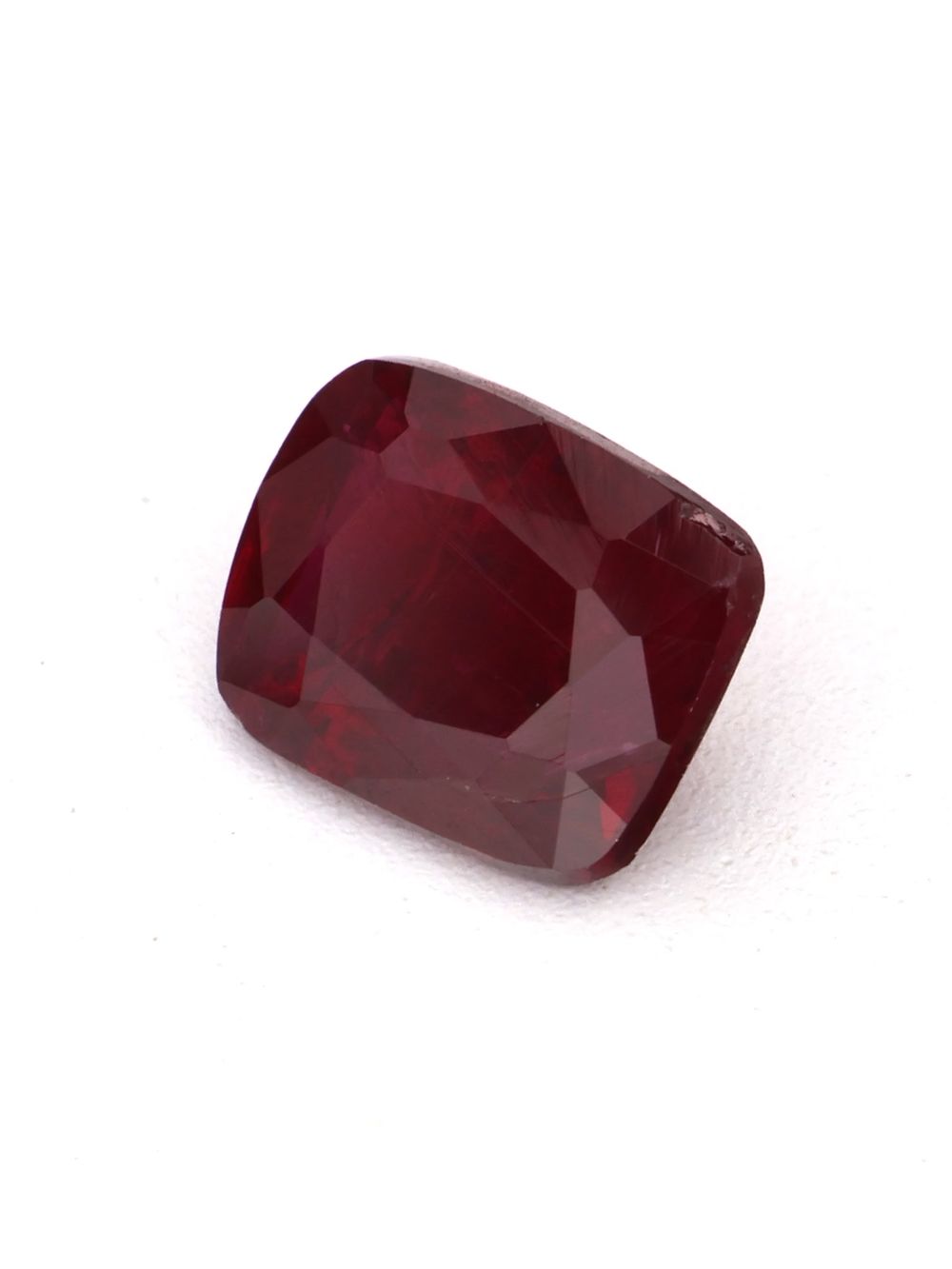 0.44 ct Unheated Royal Red Ruby, Cushion