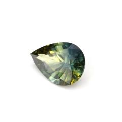 Nangi fine jewelry - teal sapphire gemstone in gold