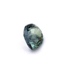 Nangi fine jewelry - teal / Peacock sapphire gemstone in gold