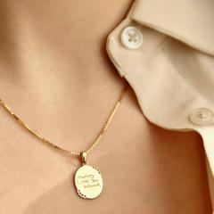 Nangi fine jewelry - white lab-grown diamond pendant in gold