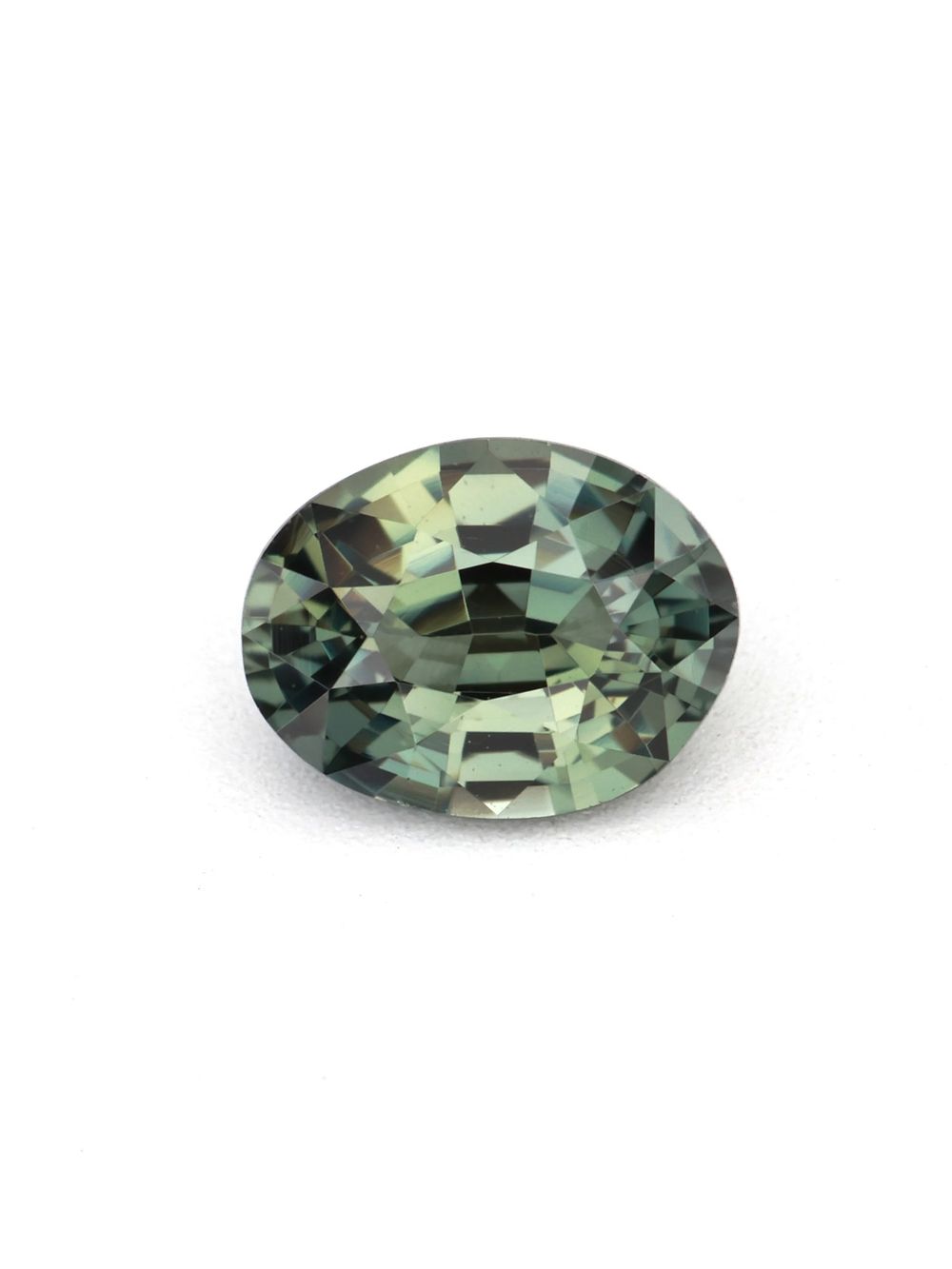Pine Forest Sapphire — 0.59 ct Oval Cut
