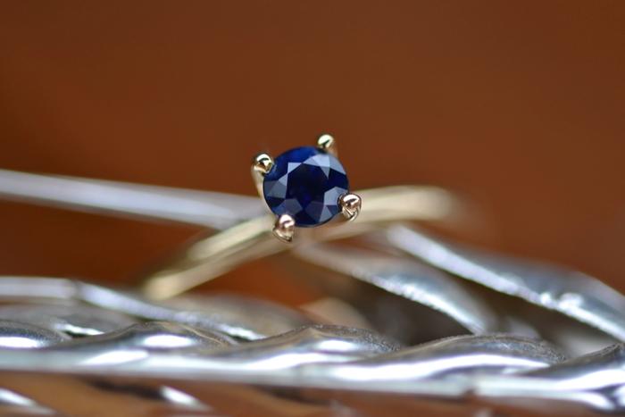 Diana Blue Solitude Nangi Fine Jewelry