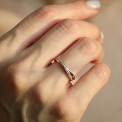 Nangi fine jewelry - white ring in gold