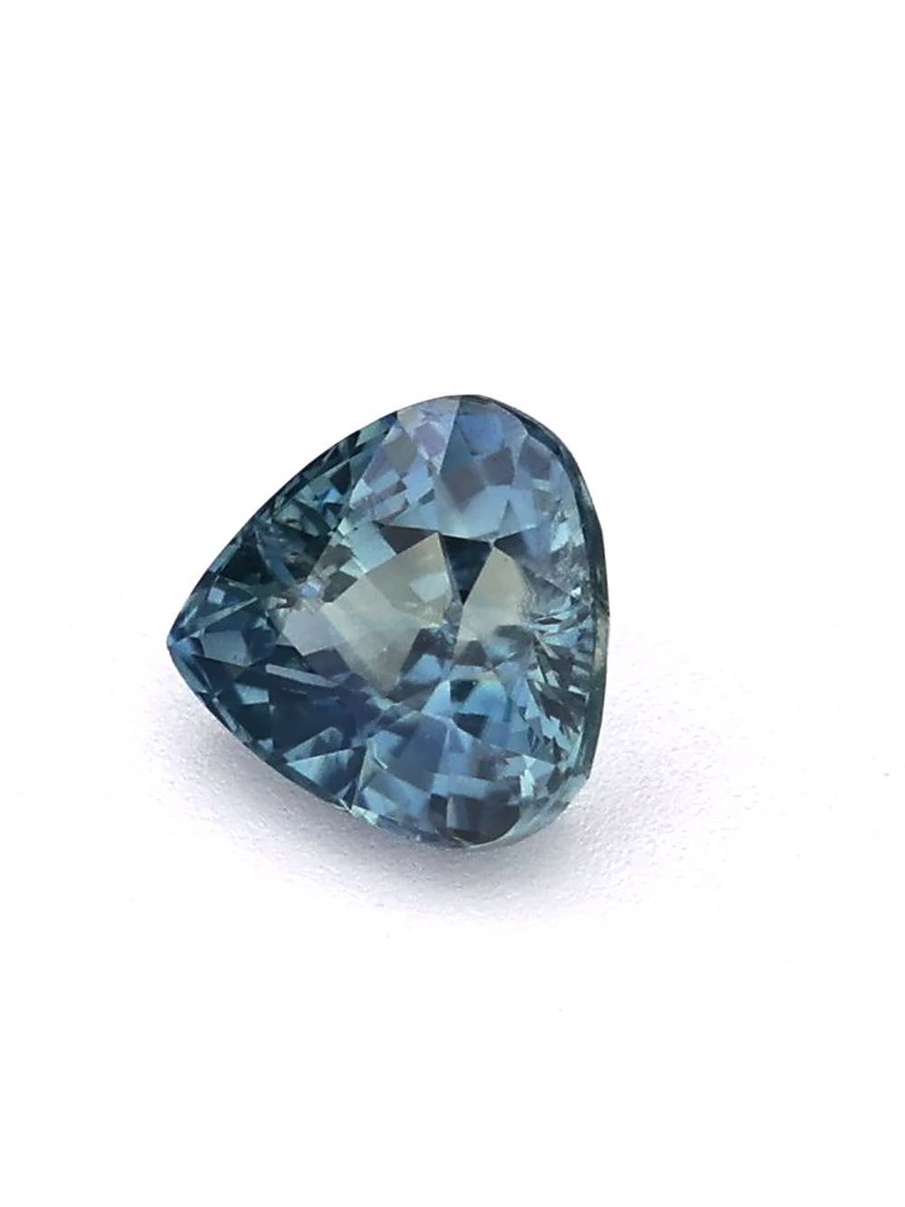 1.10 ct Teal, Trillion Sapphire