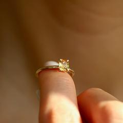 Nangi fine jewelry - yellow ring in gold