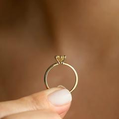 Nangi fine jewelry - yellow ring in yellow gold