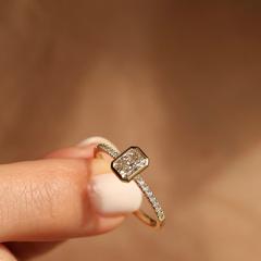 Nangi fine jewelry - ring in yellow gold