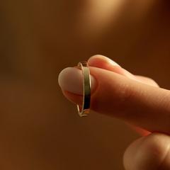 Nangi fine jewelry - white ring in gold