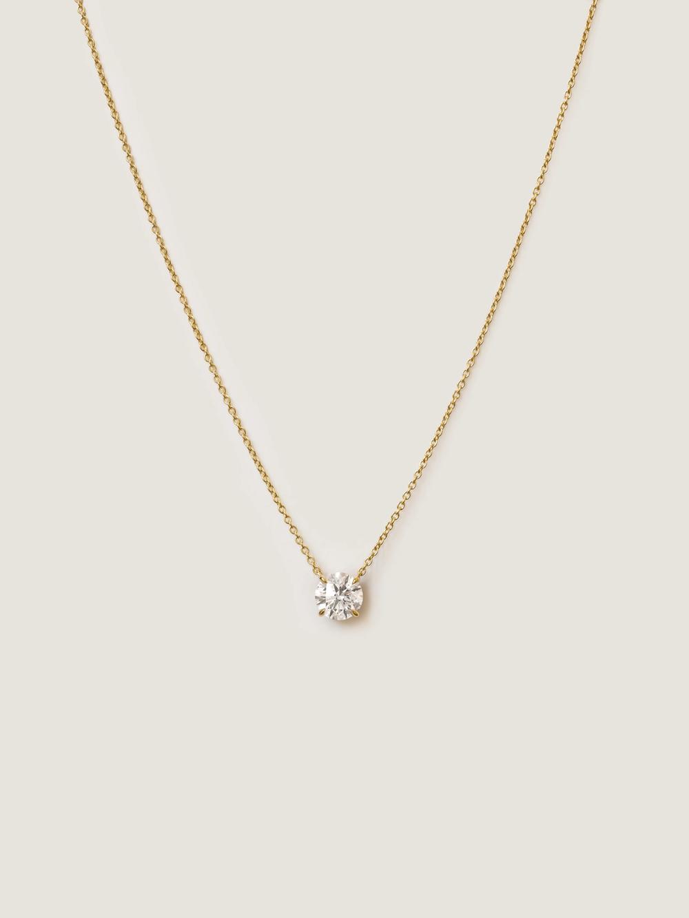 Swan Brilliant Diamond Necklace – 1.00 Carat