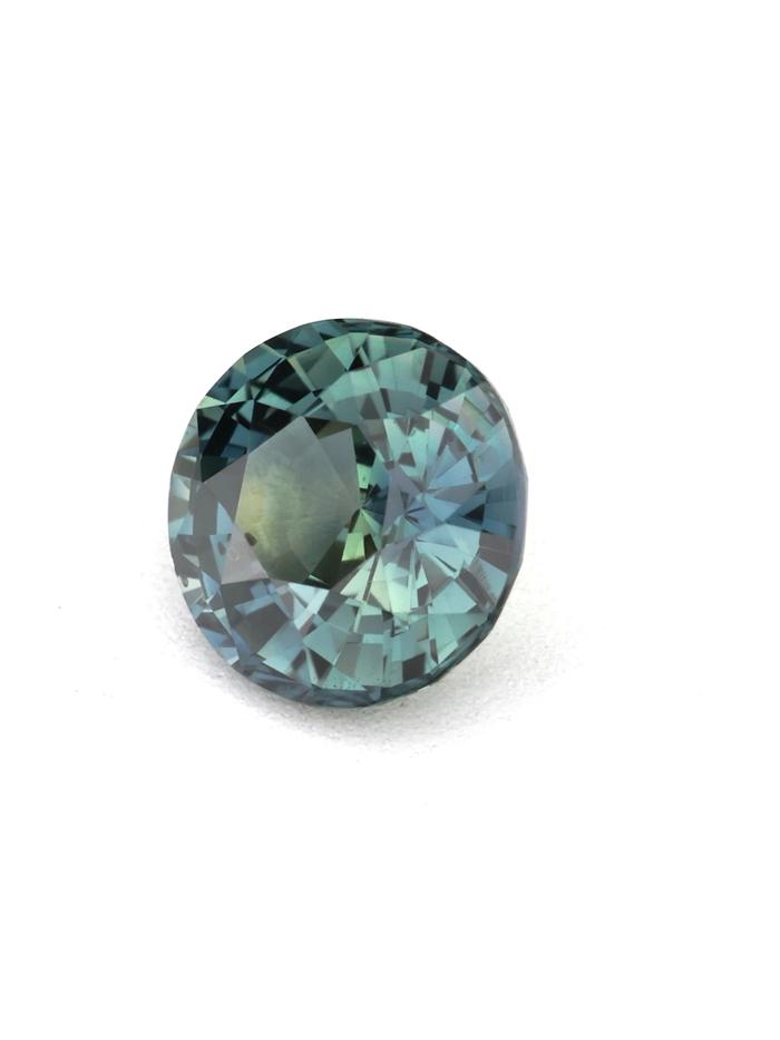 Nangi fine jewelry - teal / Peacock gemstone in gold