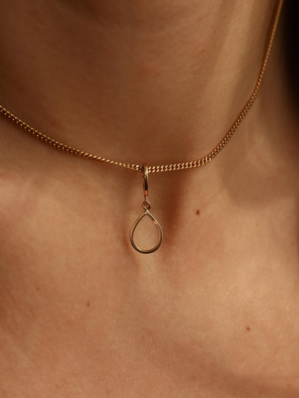 Baby Signature Drop Pendant