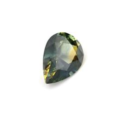 Nangi fine jewelry - teal sapphire gemstone in gold