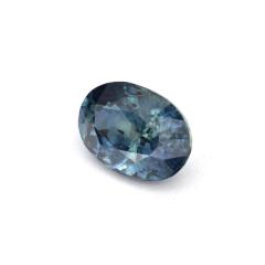 Nangi fine jewelry - teal / Peacock sapphire gemstone in gold