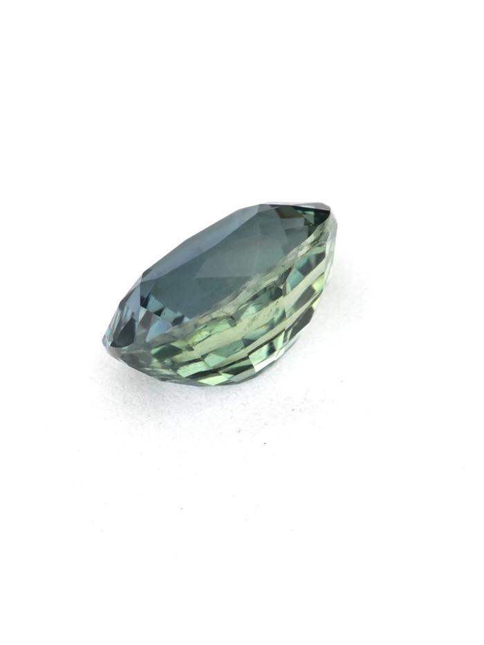 Nangi fine jewelry - teal / Peacock gemstone in gold