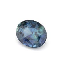 Nangi fine jewelry - teal / Peacock sapphire gemstone in gold