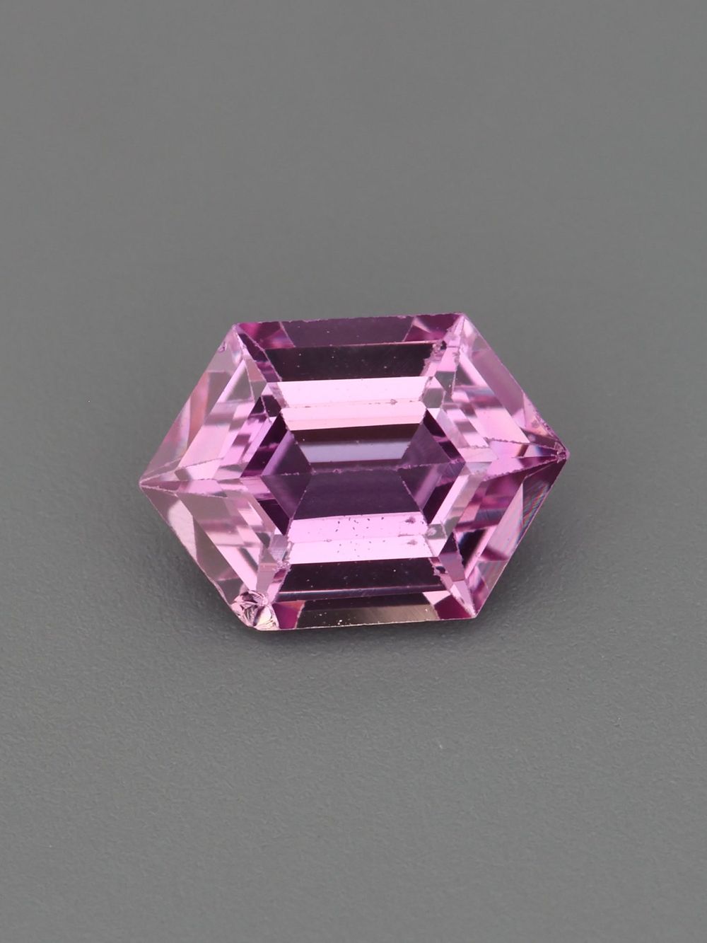 Camellia Sapphire — 0.68 ct Hexagon