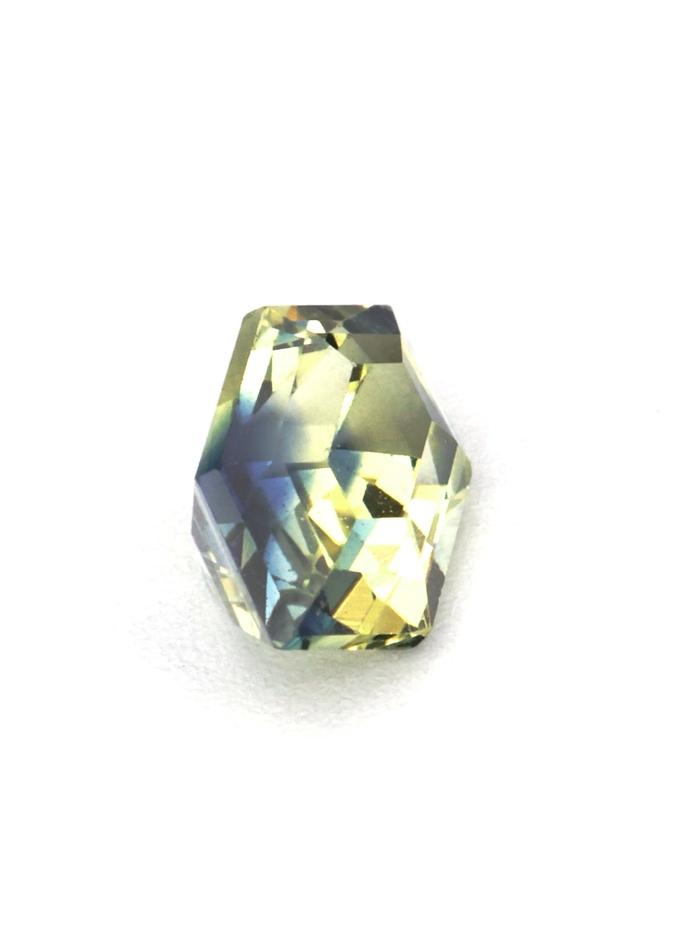Nangi fine jewelry - teal / Peacock gemstone in gold