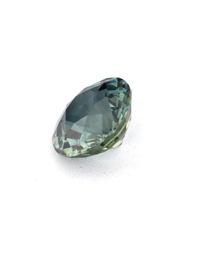 Nangi fine jewelry - teal / Peacock gemstone in gold