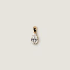 Nangi fine jewelry - white pendant in gold