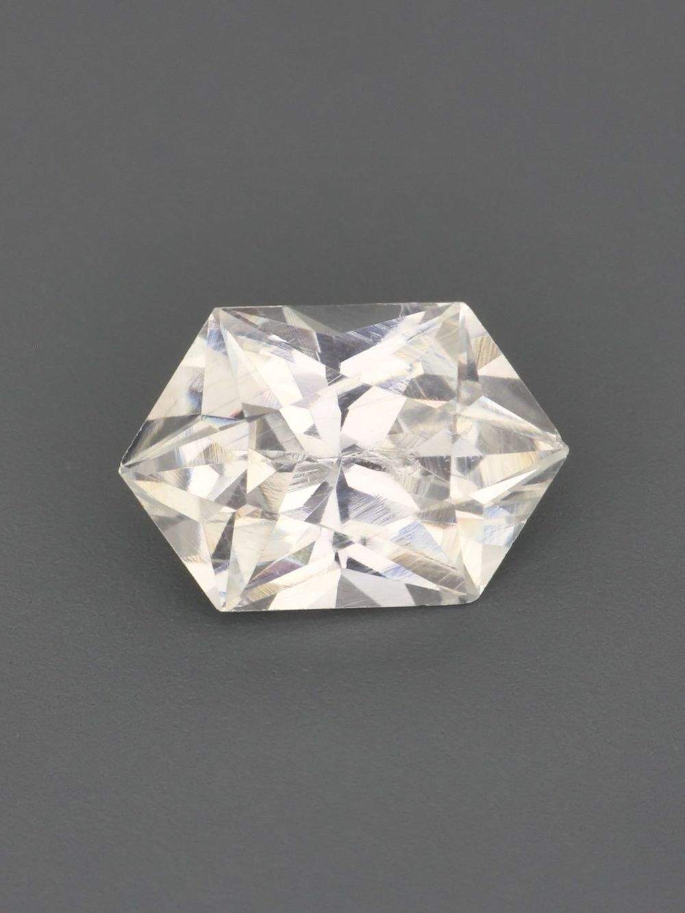 Pure Breeze Sapphire — 0.77 ct Hexagon Cut