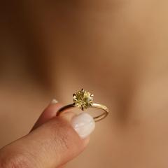 Nangi fine jewelry - yellow ring in yellow gold
