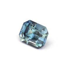 Nangi fine jewelry - teal / Peacock sapphire gemstone in gold