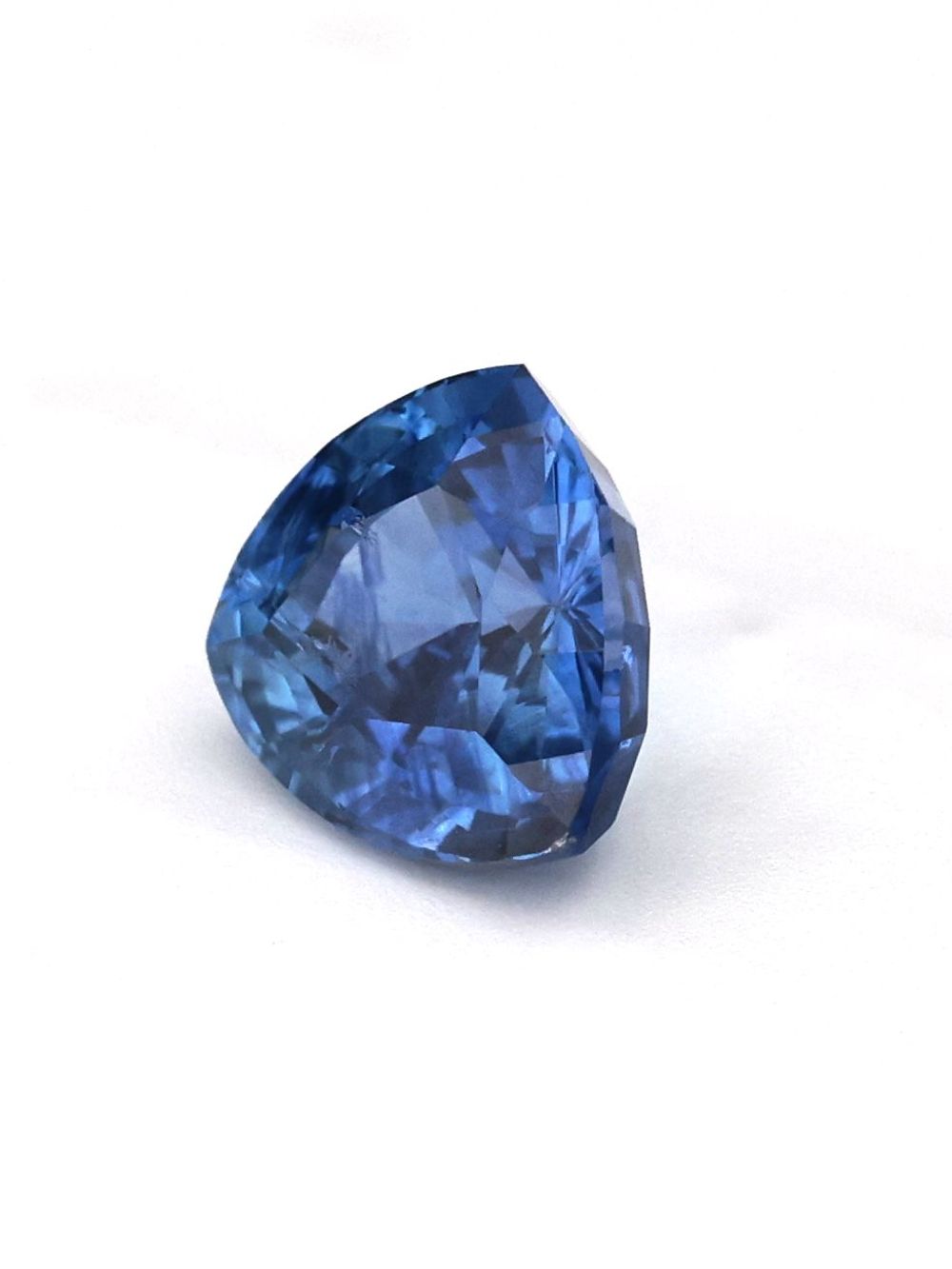 1.11 ct Cornflower Blue, Trillion Sapphire