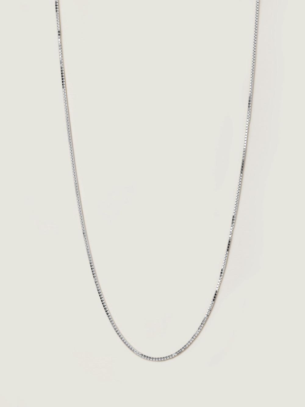 Venezia Chain Necklace White Gold