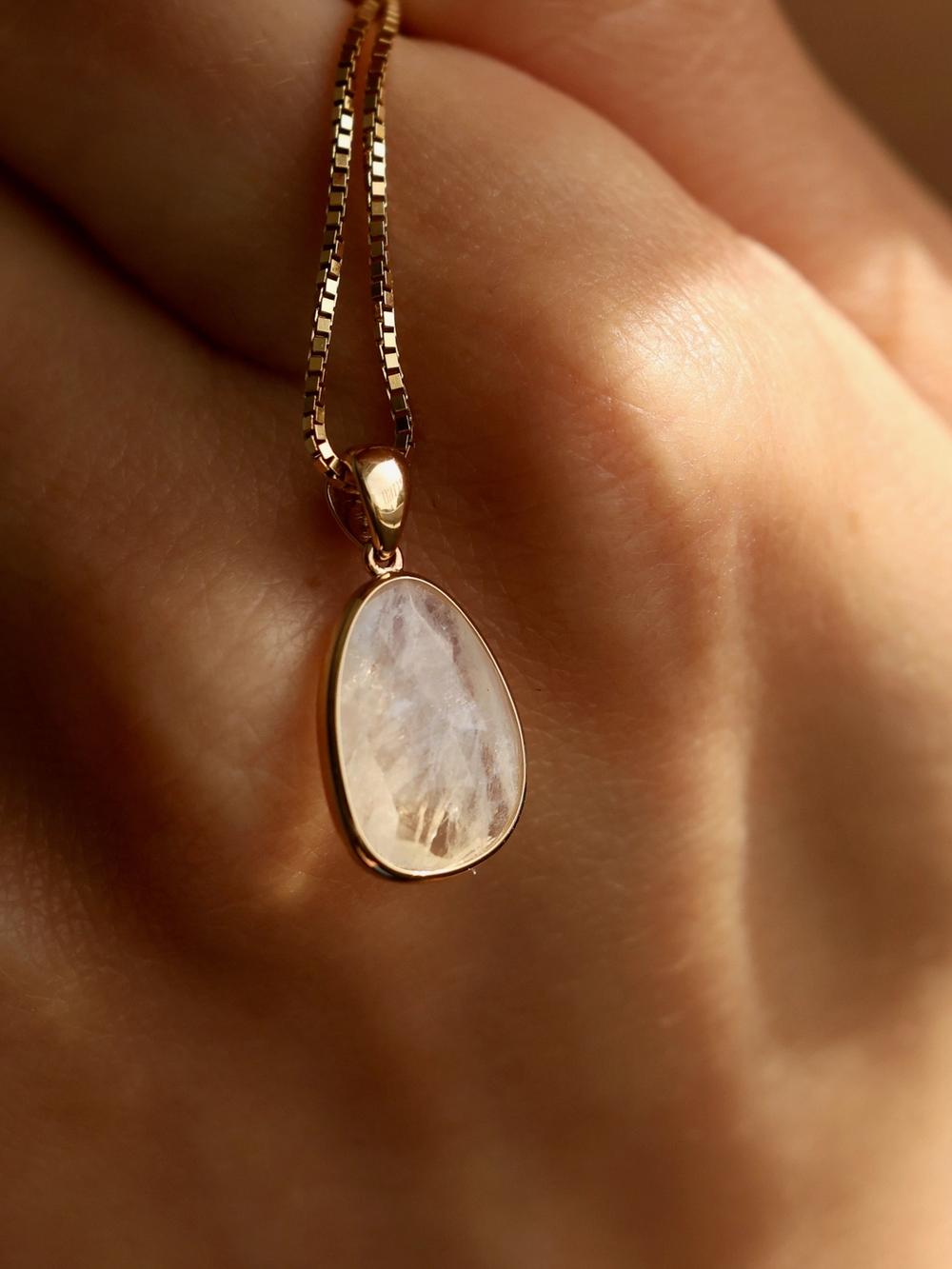 Moonstone Glow Pendant