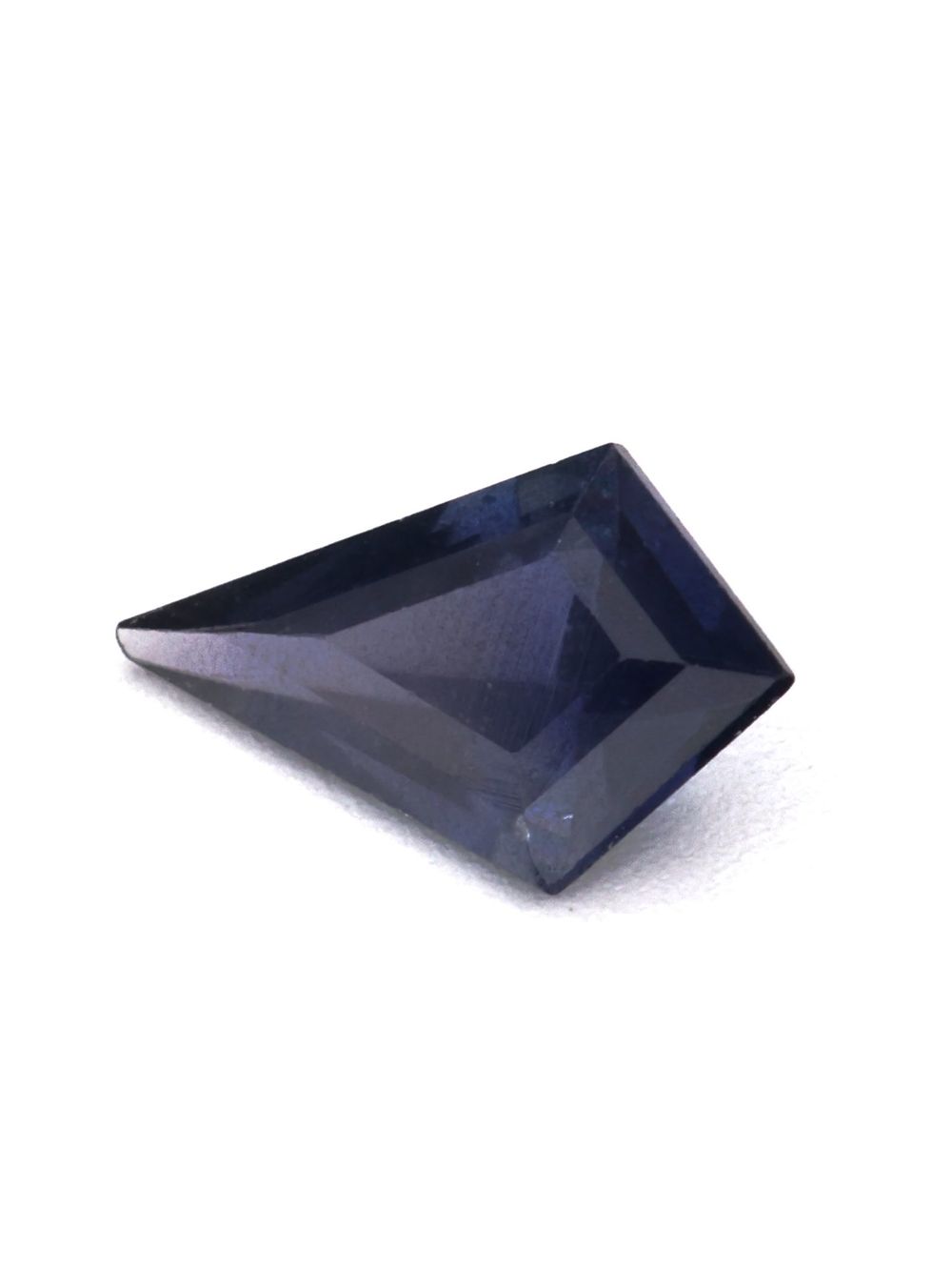 Blackcurrant Sapphire — 0.31 ct Shield Cut