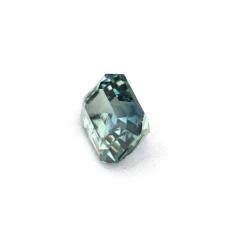 Nangi fine jewelry - teal / Peacock sapphire gemstone in gold