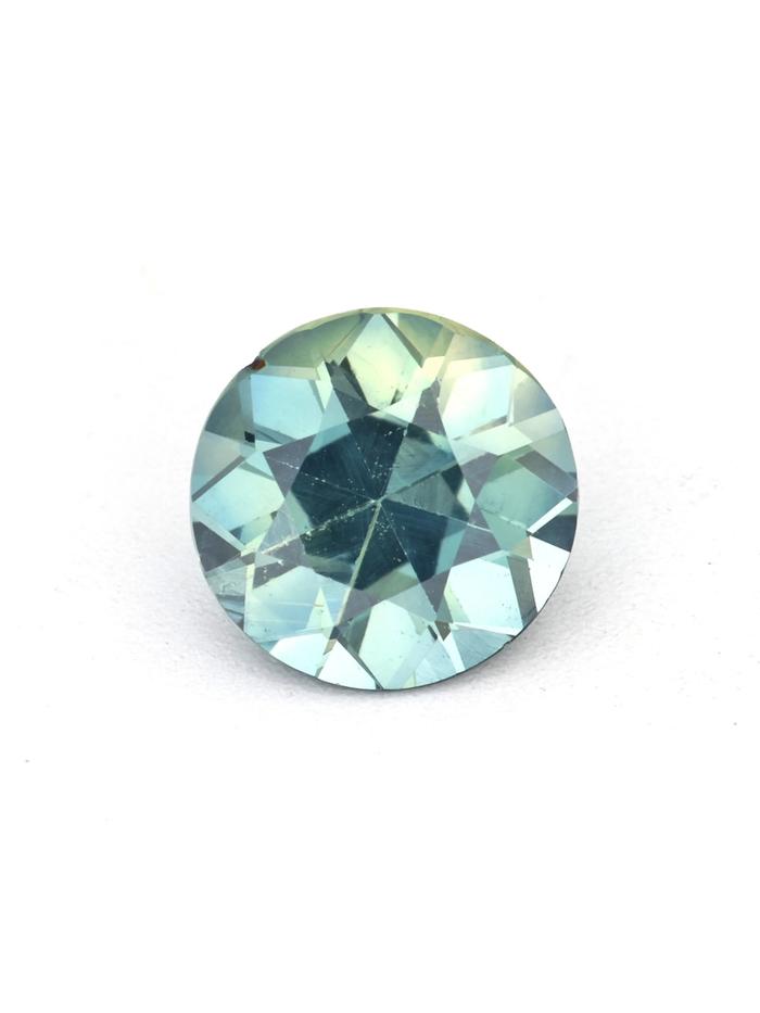 Nangi fine jewelry - teal / Peacock sapphire gemstone in gold