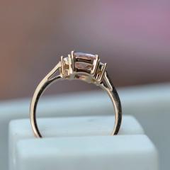 Nangi fine jewelry - pink ring in rose_gold