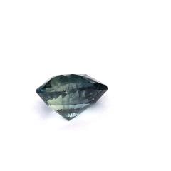 Nangi fine jewelry - teal / Peacock sapphire gemstone in gold