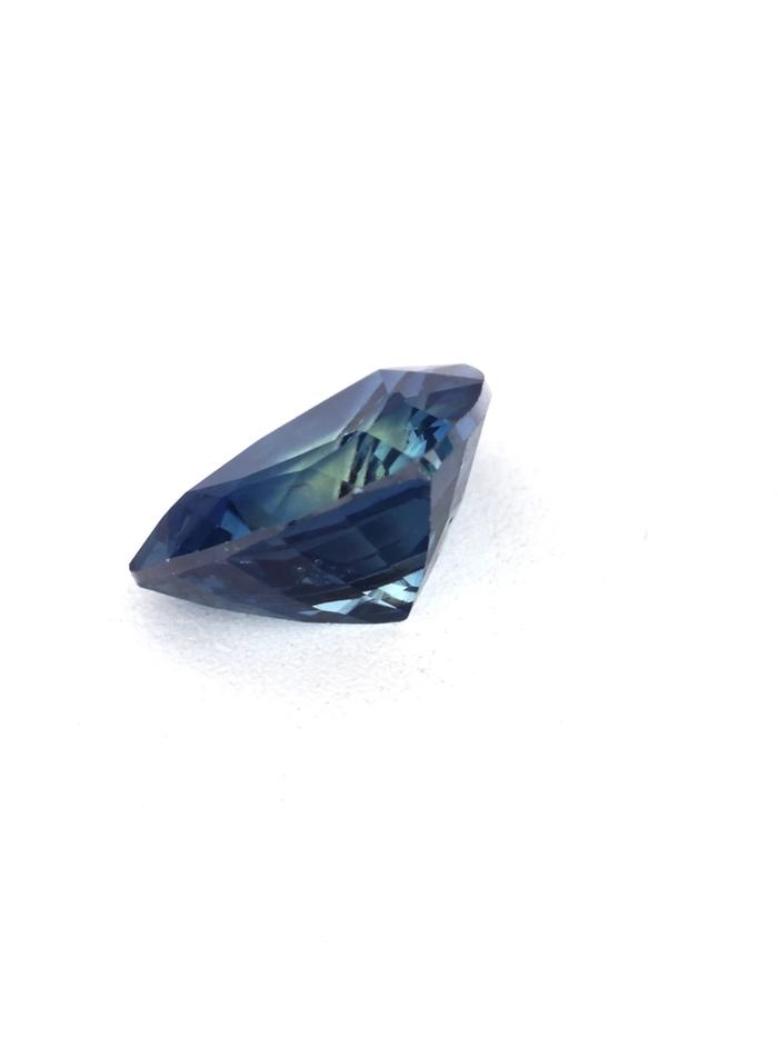 Nangi fine jewelry - teal / Peacock gemstone in gold