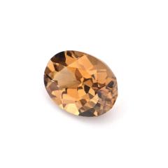 Nangi fine jewelry - orange gemstone in gold