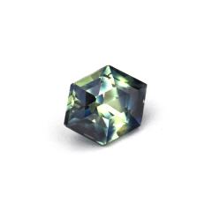 Nangi fine jewelry - teal / Peacock gemstone in gold