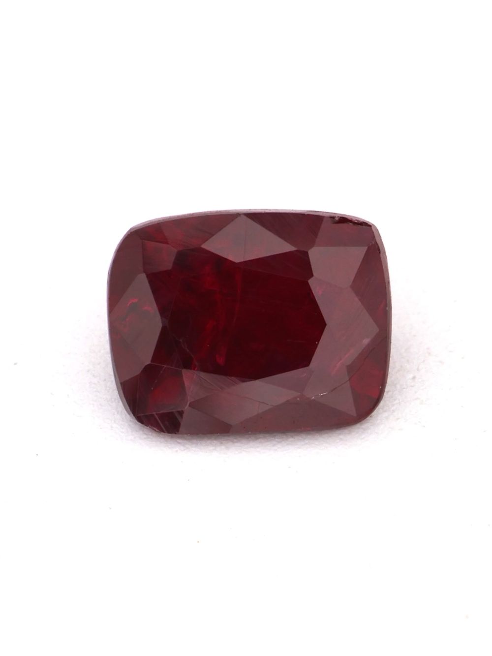 0.44 ct Unheated Royal Red Ruby, Cushion