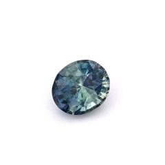 Nangi fine jewelry - teal / Peacock sapphire gemstone in gold