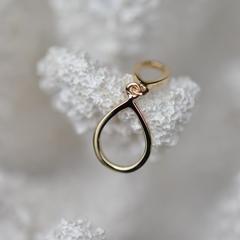 Nangi fine jewelry - earring in yellow gold