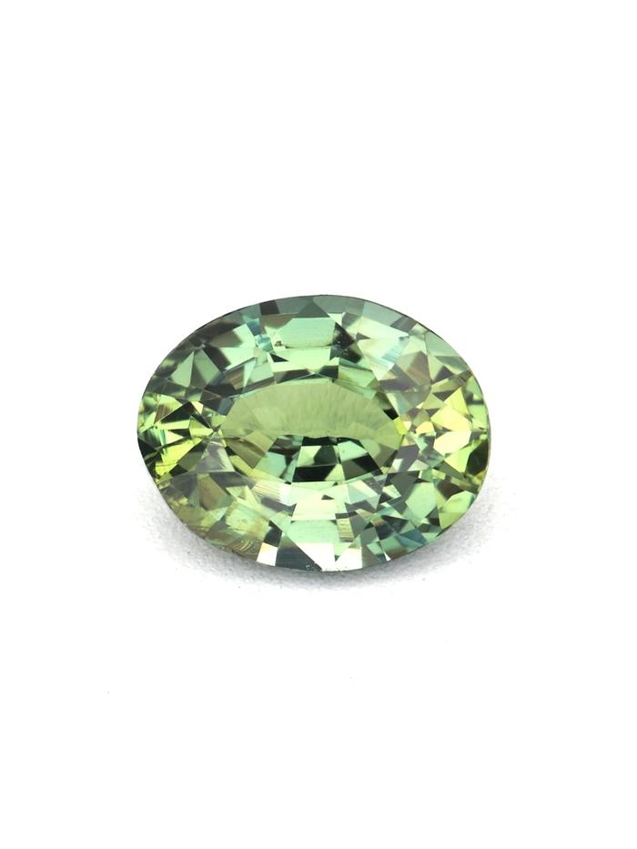 Nangi fine jewelry - green sapphire gemstone in gold
