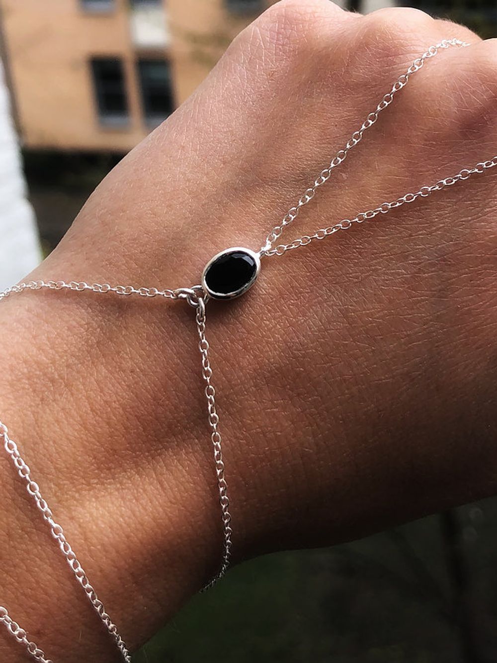 Silver Hand Candy in Black