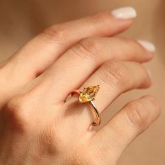Nangi fine jewelry - yellow ring in gold