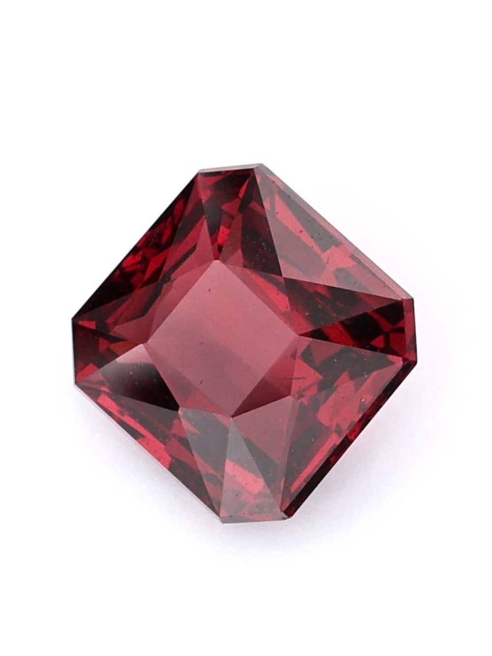 6.22 ct Red, Radiant Cut Garnet