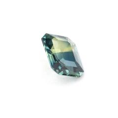 Nangi fine jewelry - teal / Peacock sapphire gemstone in gold