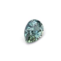Nangi fine jewelry - teal / Peacock sapphire gemstone in gold