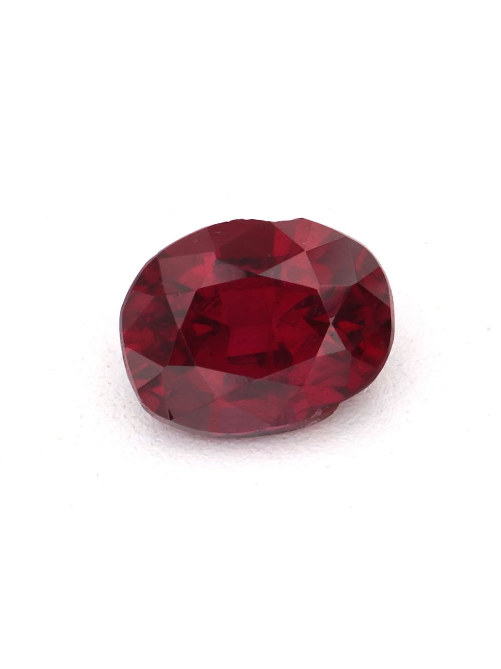 0.29 ct Unheated Royal Red Ruby, Oval