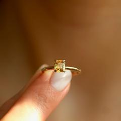 Nangi fine jewelry - yellow ring in gold