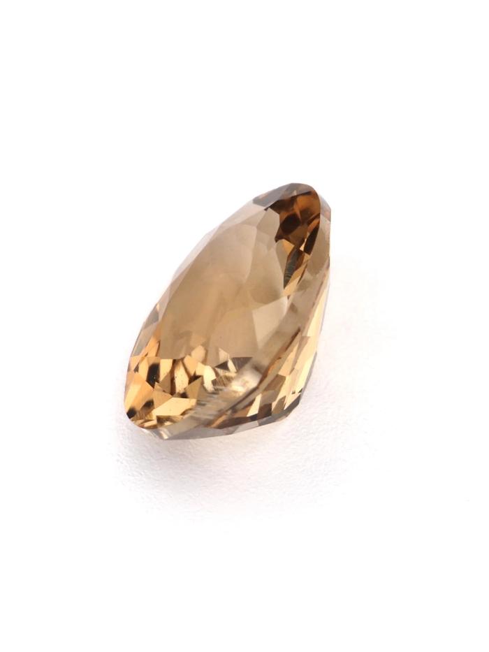 Nangi fine jewelry - orange gemstone in gold